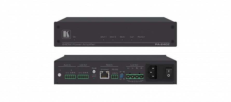 Усилитель мощности Kramer Electronics PA-240Z